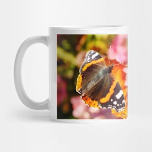 Red Admiral Butterfly Mug